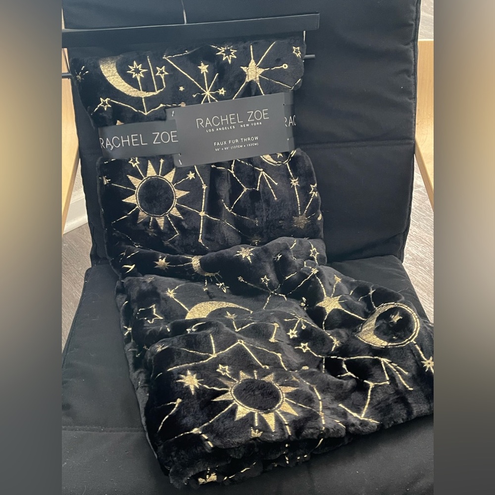 Rachel Zoe Faux Fur Throw